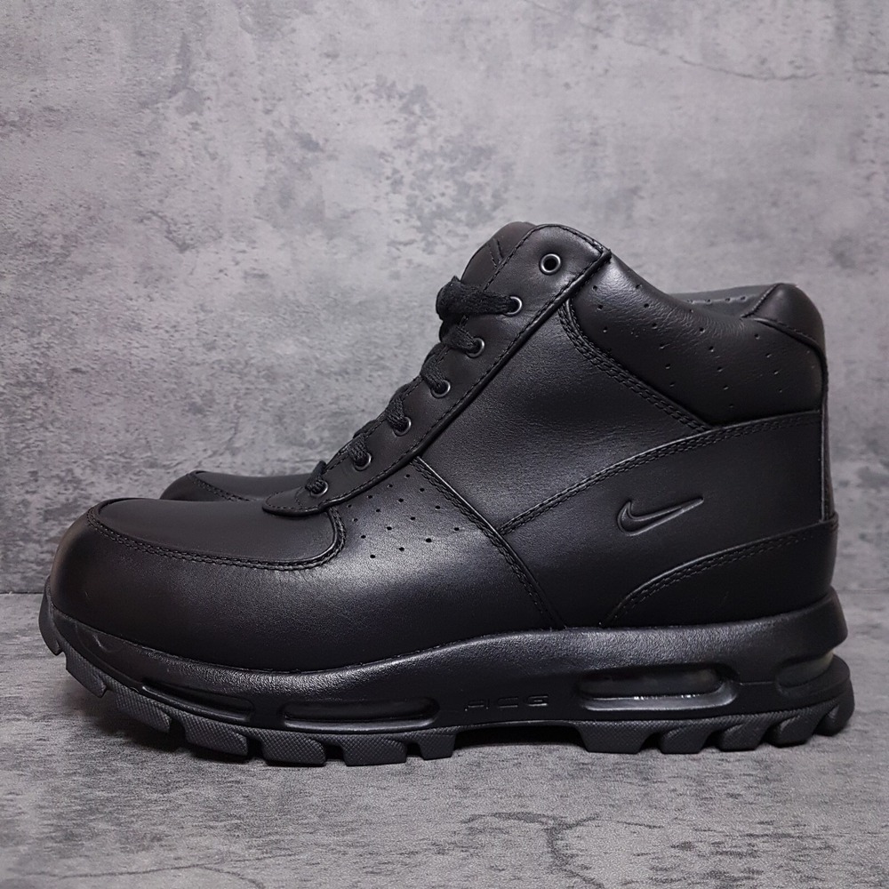 NIKE Air Max Goadome ACG Waterproof Boots Mens Size 15 Triple Black